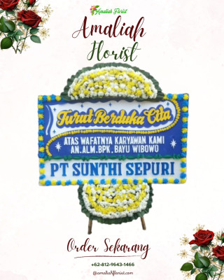Papan Bunga Duka di Dangerakko
